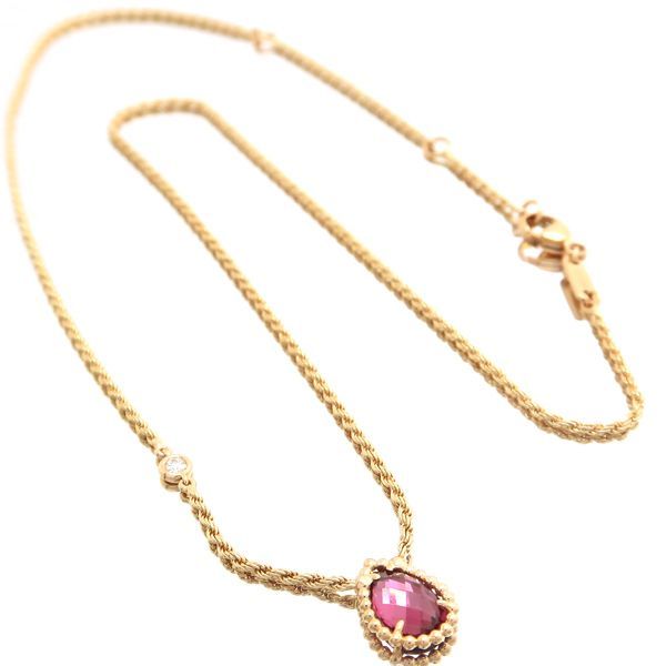 BOUCHERON セルパンボエム ロードライトガーネット ペンダント XS
