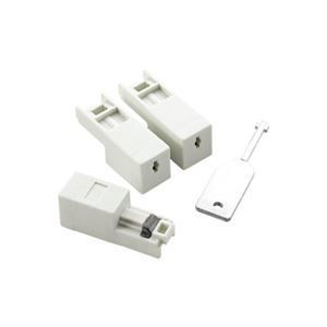 (業務用30セット) エレコム ELECOM LANコネクタジャックプロテクタ3個ESL-LAN1