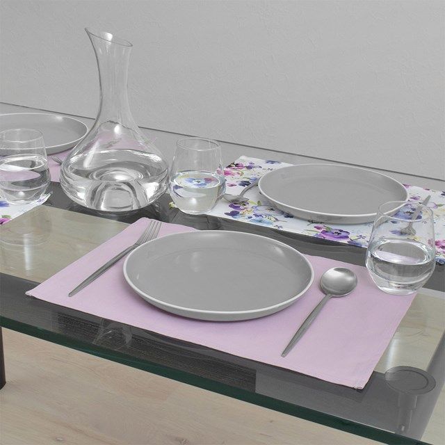 ランチョンマット トールペイント COLORFUL CANDY STYLE 新品 ランチョンマット 2枚セット 綿100％ 30cm