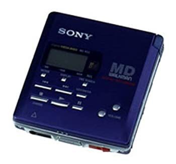-非常に良い SONY ソニー MZ-R55 ブルー ポータブルMDレコーダー MDLP非対応 録音 再生兼用機 録再 MDウォークマン