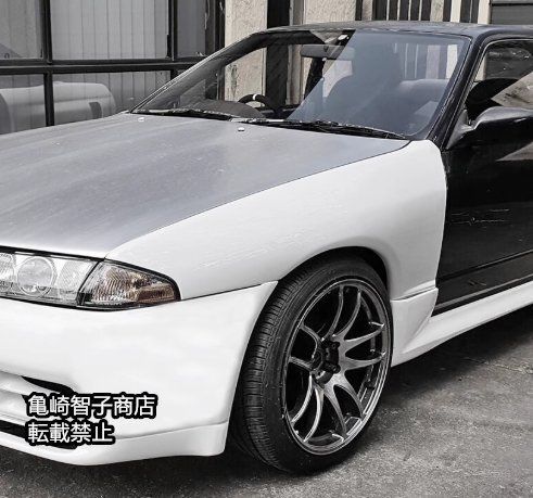 日産 スカイライン R32 GTR ブラック ンカーボンファイバー製純正タイプ フロントフェンダーWP人気注目 FFCRYSTALESIA_COM