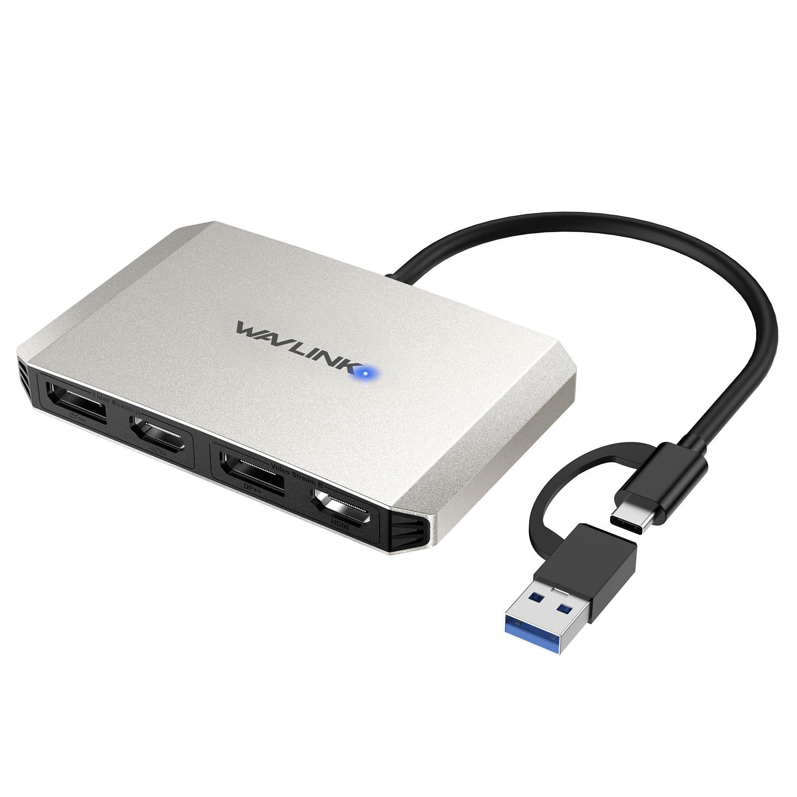 数量 Mac HDMI|DPスプリッター 4K 60Hz M1|M2|M3 デュアルモニター 拡張ディスプレイ HDMIスプリッター Displaylink HDMIアダプター - - DisplayPort HP Dell Lenovoに対応 4K デ