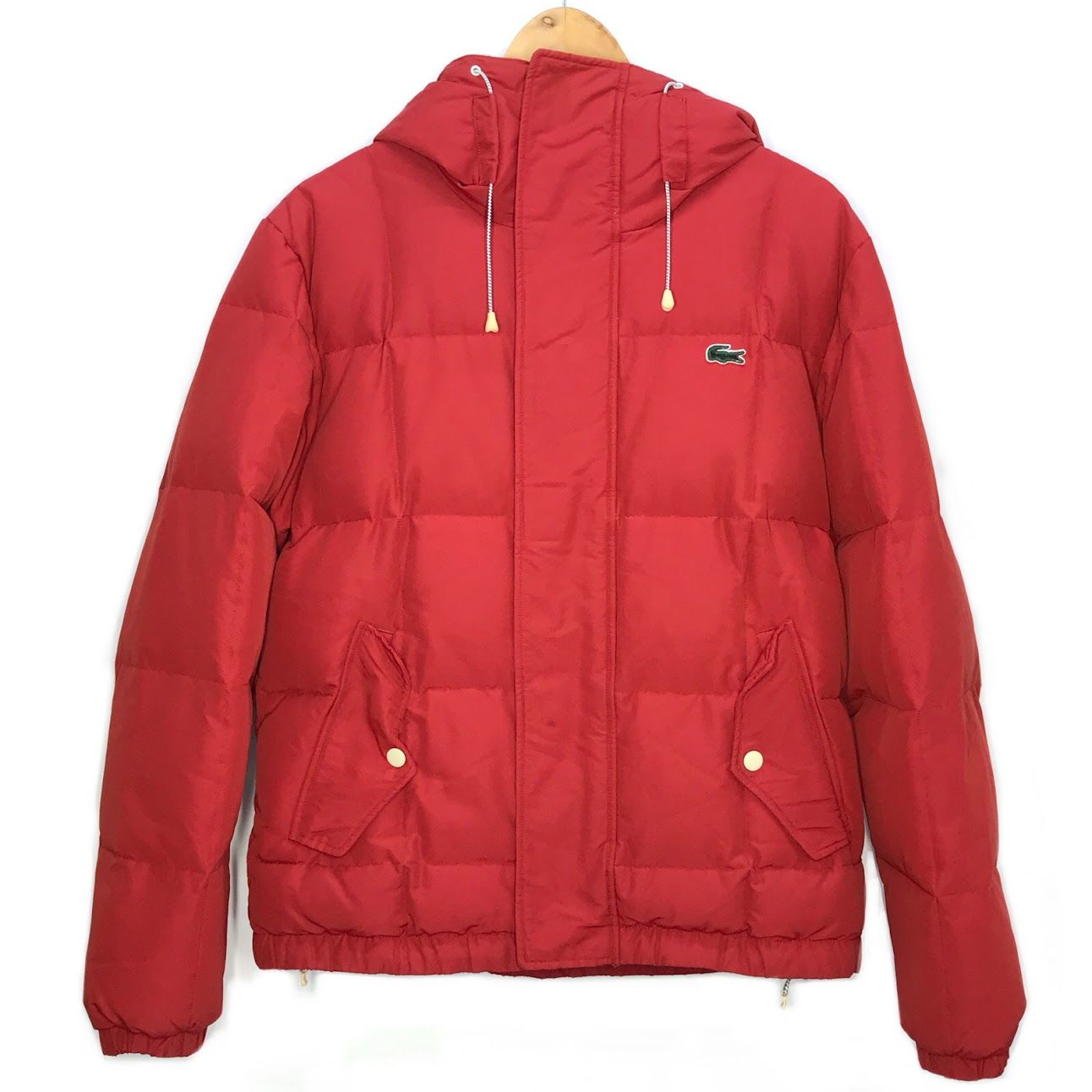 【倉吉店】 中古 LACOSTE | ラコステ ダウンジャケット ダウンジャケット BH3123 レッド 【94】