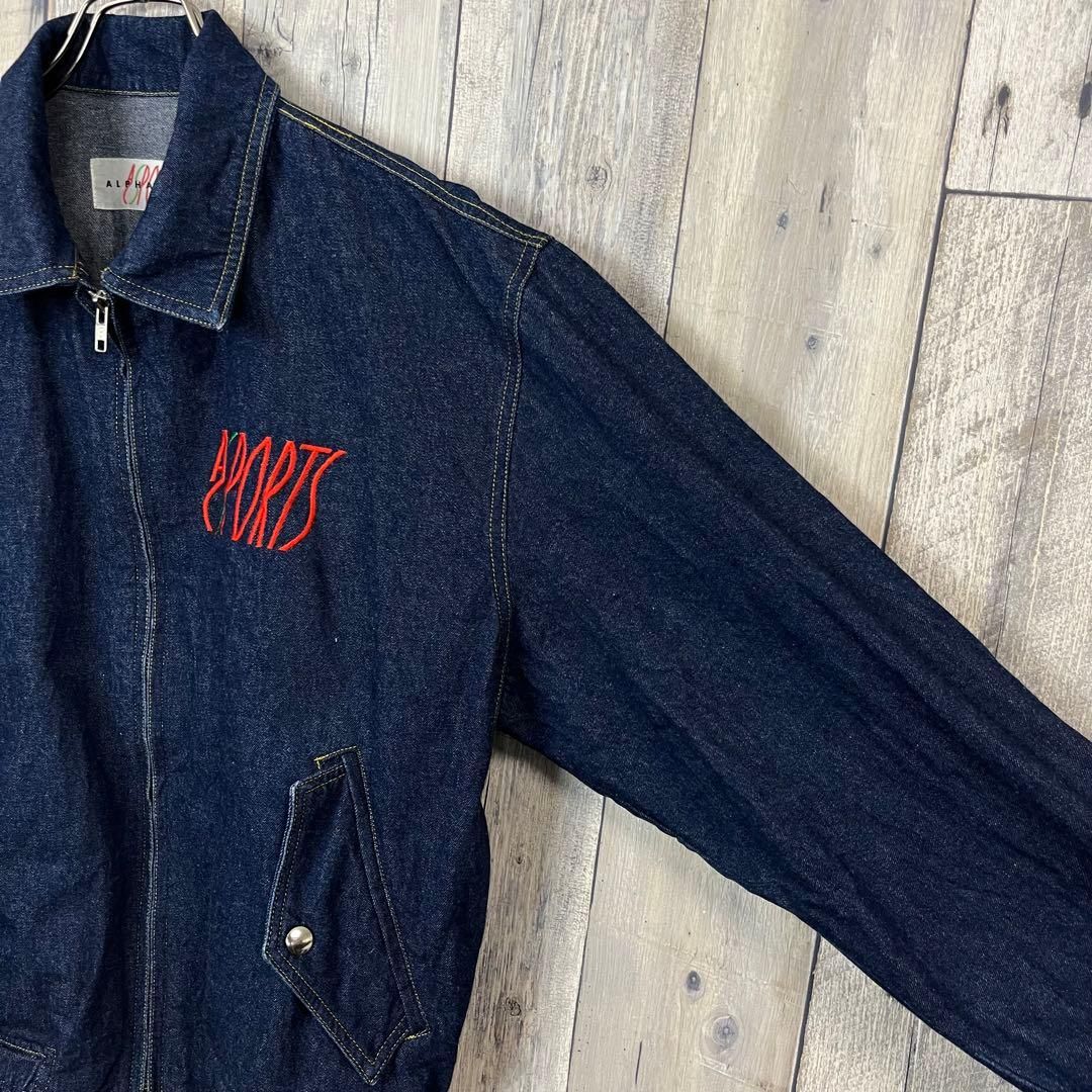 ALPHA CUBIC アルファ キュービック デニム ジャケット Gジャン KANDAIZUMI_COM