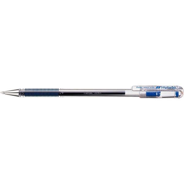 まとめ ぺんてる ハイブリッド 0.5mm 青 K105-GC ｱｵ ×100セット