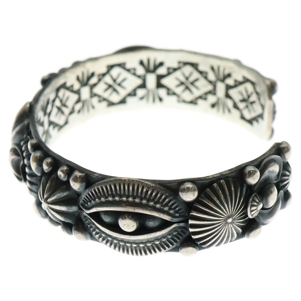 INDIAN JEWELRY インディアンジュエリー ナバホ族 Delbert Gordon デルバートゴードン バングル ブレスレットシルバー KIN-KAAI_COM