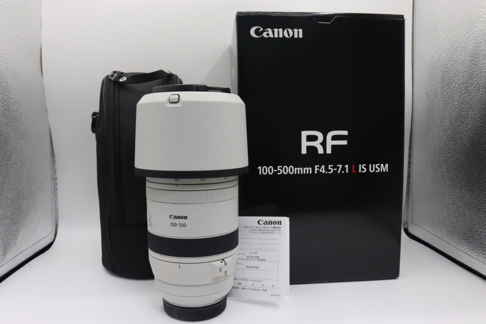 □ほぼ新品□ CANON RF100-500mm F4.5-7.1 L IS USM - メルカリ