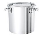 2営業日で発送 日東金属工業 ステンレス密閉容器 電解研摩タイプ 7L CTH-21-EP 1個