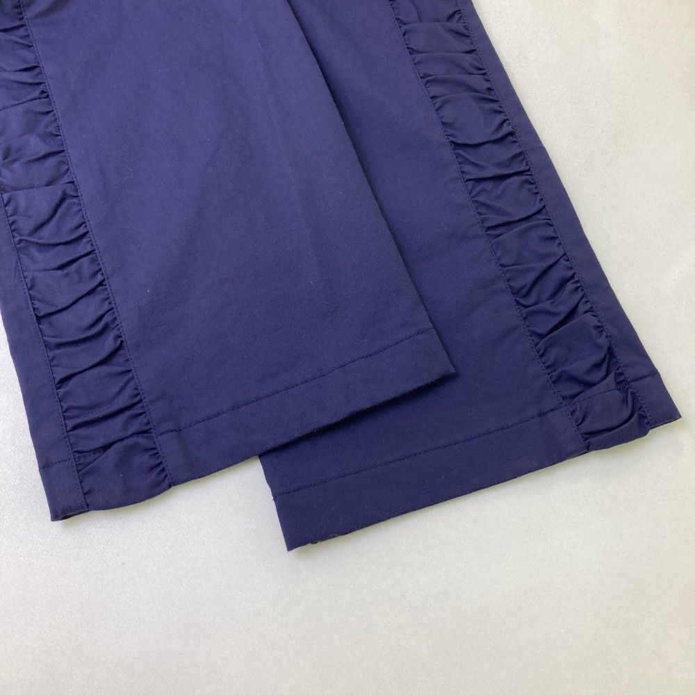 サイズ：M AND PER SE アンパスィ ストレッチ ロングパンツ サイド