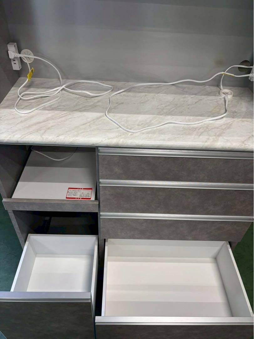 美品】 古賀家具工業 キッチンボード キッチンカウンター 食器棚 人気