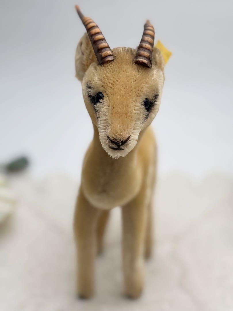 送料無料☆シュタイフ☆Pronghorn Antelope Yuku☆レイプロングホーン
