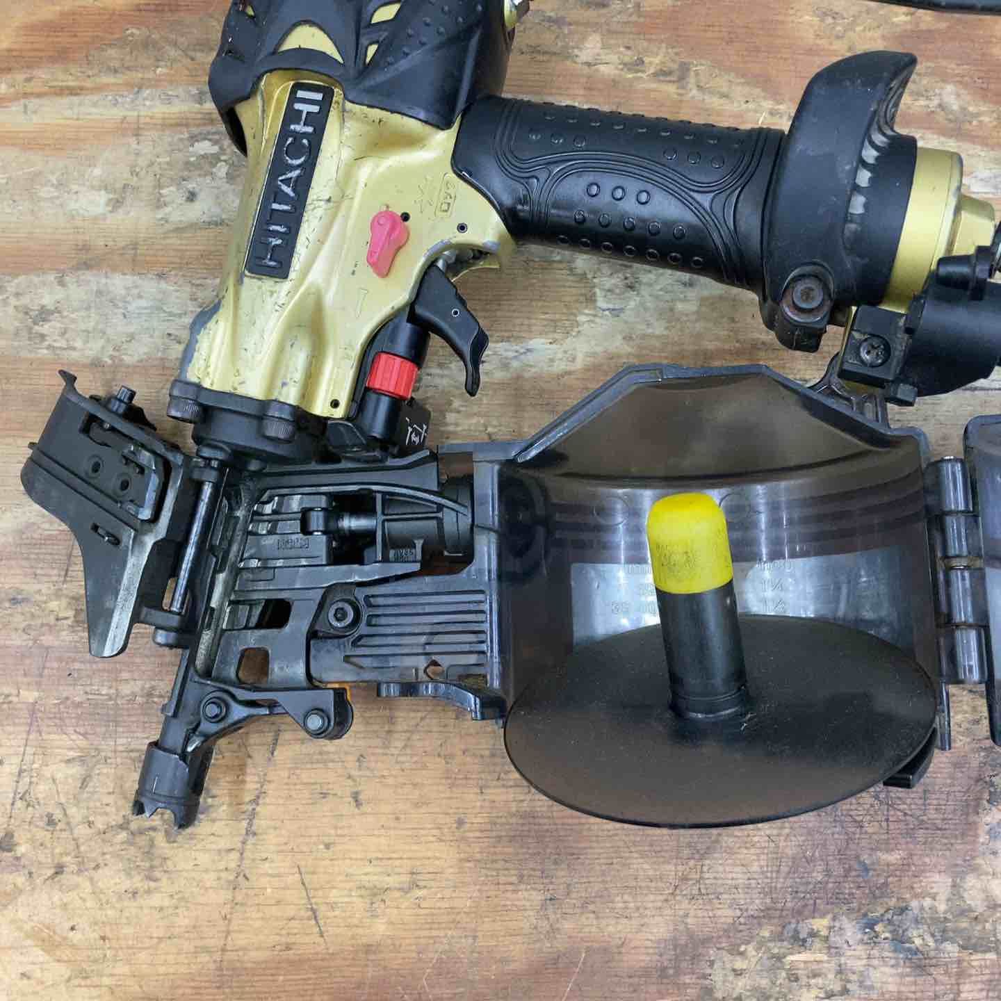 限定値下げ！ハイコーキ高圧65mm NV65HMC HiKOKI(日立工機) NV65HMC 高圧釘打機 社外高圧ホースセット