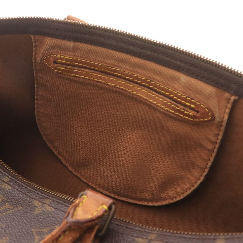 LOUIS VUITTON ルイヴィトン ボストン ハンドバッグ VI 882 鞄 モノグラム柄 ロゴ 鍵 錠前付き レディース ブラウン DECORATOM_COM_BR