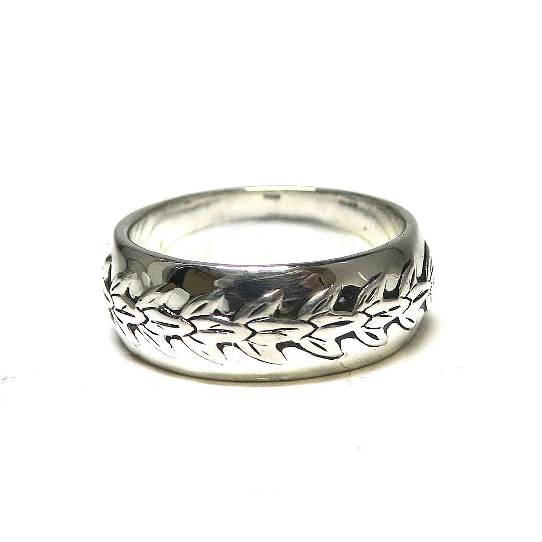 NOJESS シルバー リーフデザインリング 13号 6g -buys - メルカリ