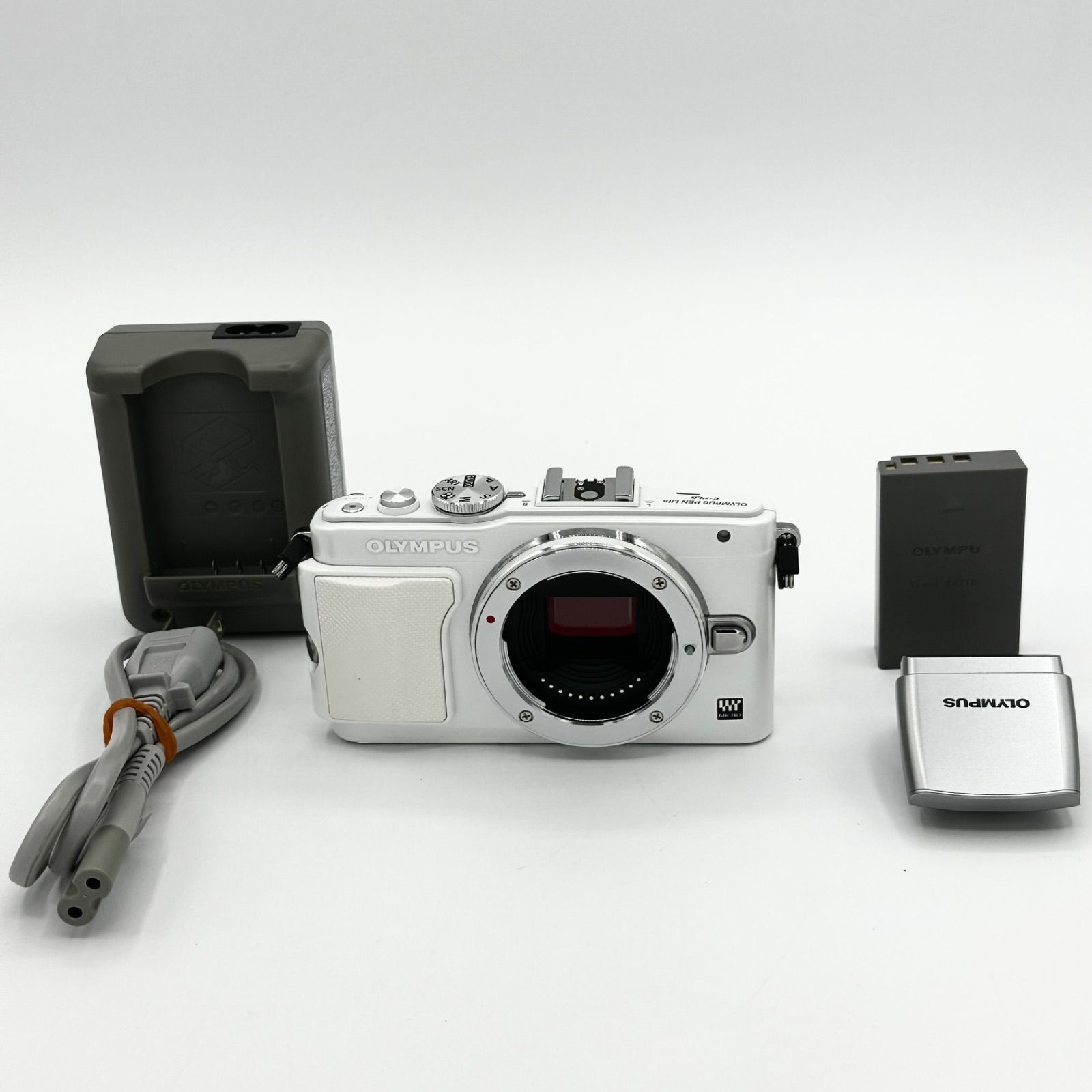 OLYMPUS ミラーレス一眼 PEN Lite E-PL6 ボディ ホワイト E-PL6