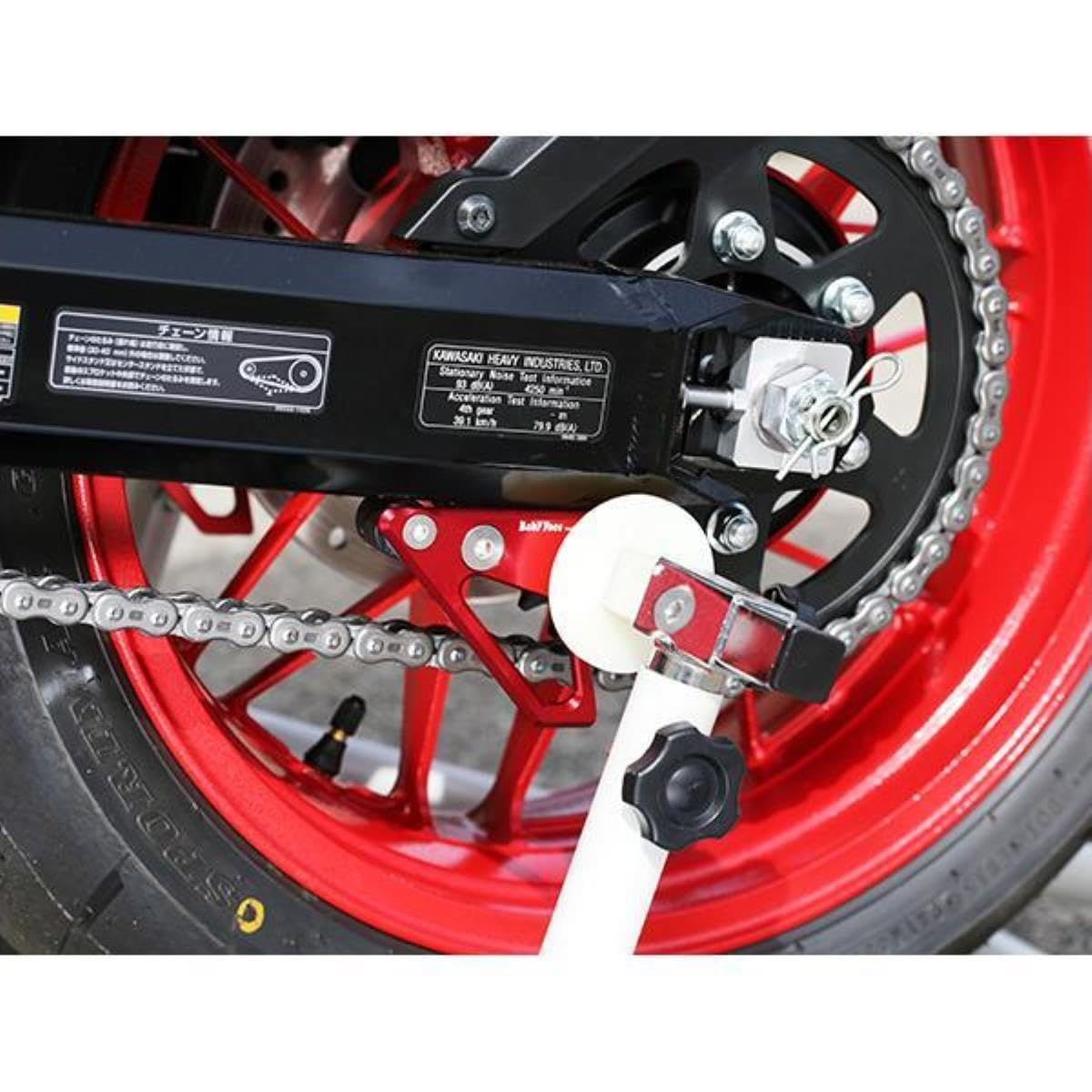Color:レッド ベビーフェイス(BABY FACE) スイングアームスタンドフック Vタイプ レッド Z900RS 005-FV802RD
