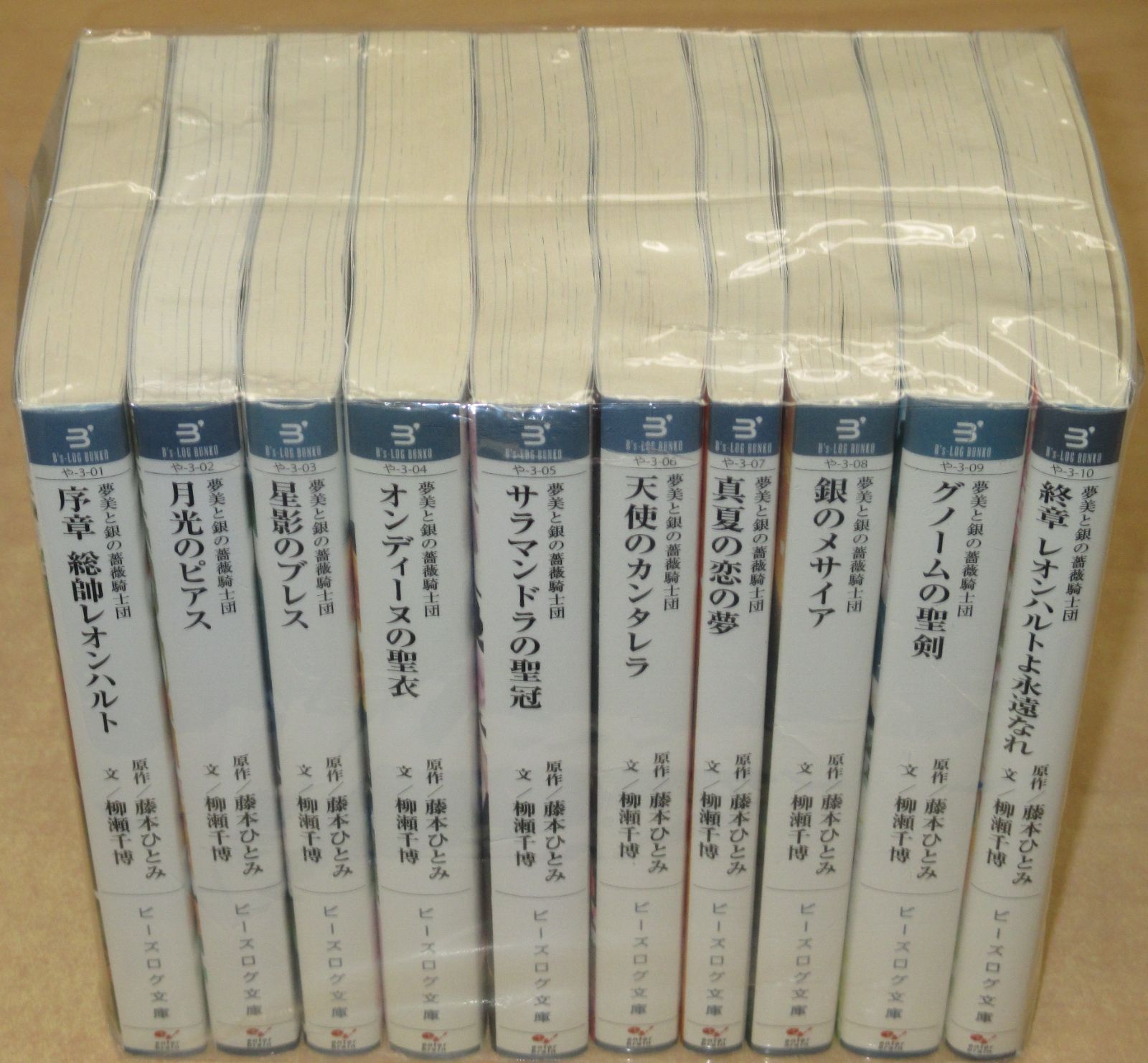 藤本ひとみ  [夢美と銀の薔薇騎士団] 全10巻完結セット ビーズログ文庫