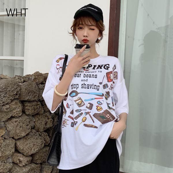 Tシャツ レディース トップス 半袖 チュニック プールオーバー