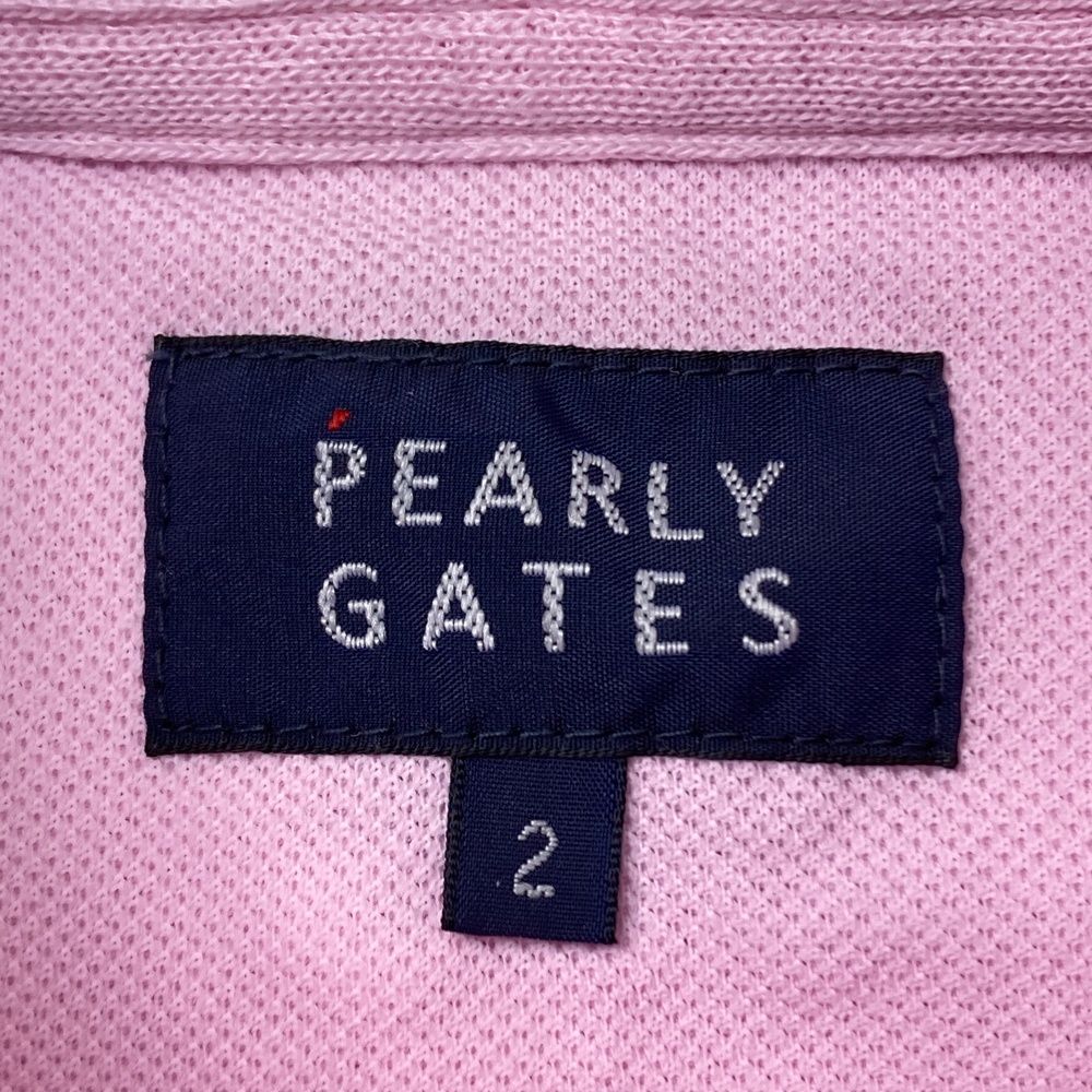 サイズ：2 PEARLY GATES パーリーゲイツ 2023年 半袖ポロシャツ