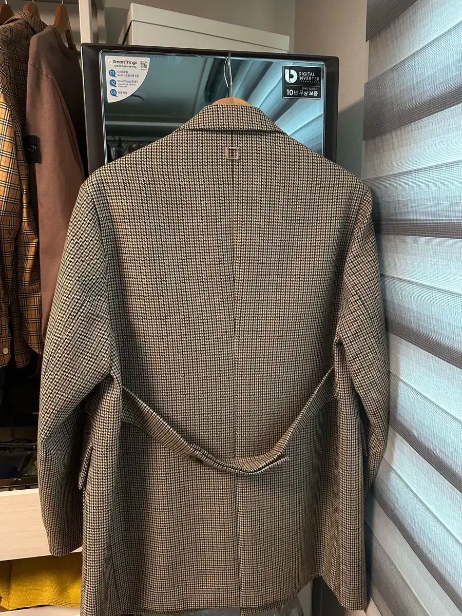 WOOYOUNGMI ウーヨンミ ハウンドトゥース コート ジャケット 46