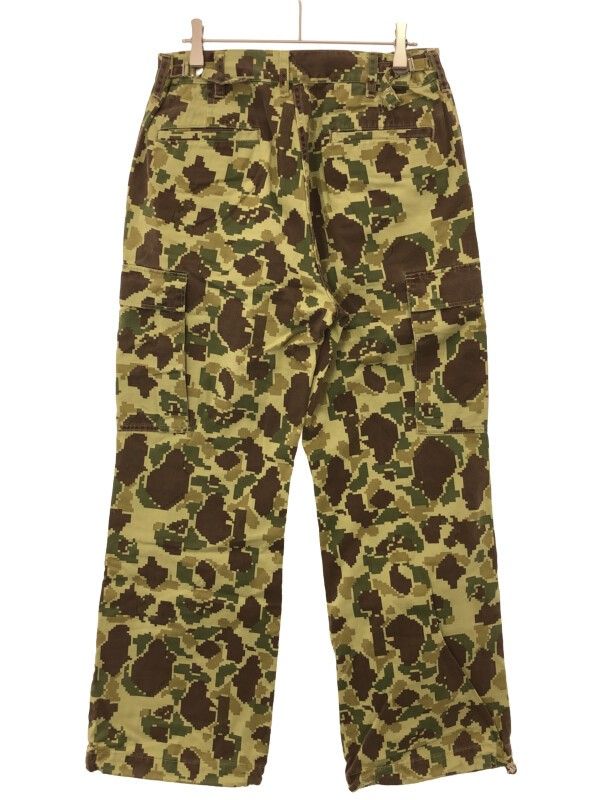 KAIKO カイコ SUCCETION CARGO PANTS カモフラ カーゴパンツ カーキ 1