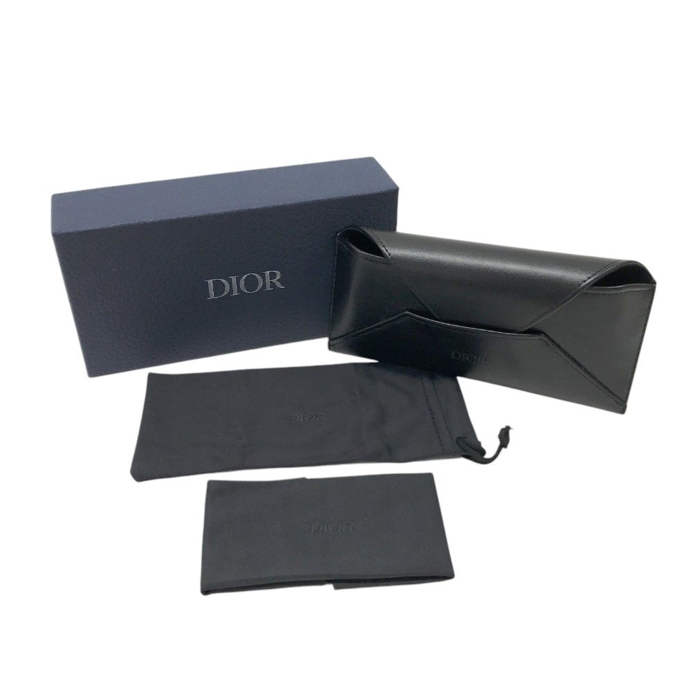 Dior Homme ブラックサングラス DIORFLAG1 Dior HOMME ディオールオム DIORFLAG1 サングラス ネイビー系 55