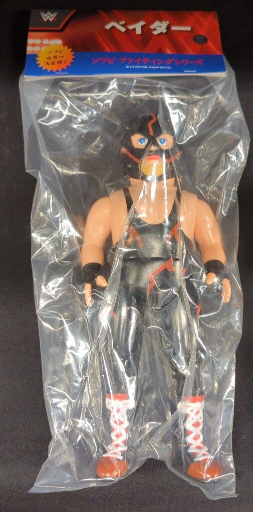 メディコムトイ　ビッグバンベイダー　ブラックマスク　プロレス　ソフビ　SFS メディコムトイ ビッグバンベイダー ブラックマスク プロレス ソフビ