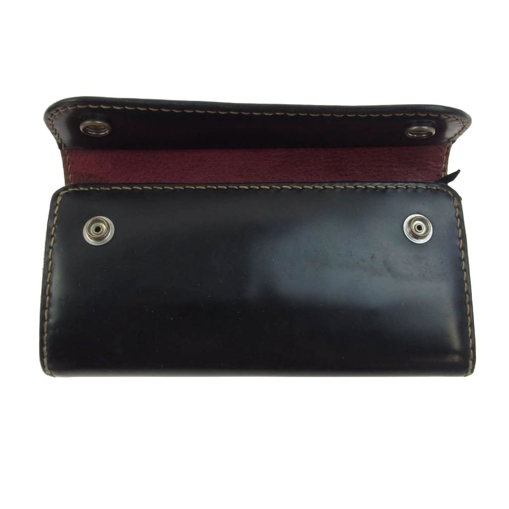 フラッドヘッド 長財布 コードバン シルバーコンチョ925 THE HEAD FLAT