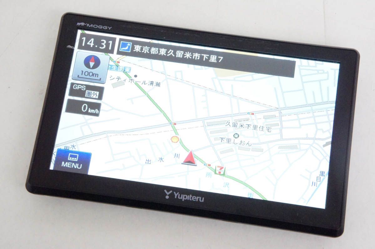 Yupiteruユピテル 7V型 ワンセグ内蔵 ポータブルナビゲーション YPB742 カーナビ