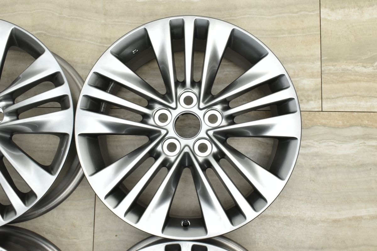 トヨタ 40アルファード　純正ホイール　新車外し４本　ホイールのみ 新車外し品】トヨタ 40 アルファード Z 純正OP 17in 6.5J +40