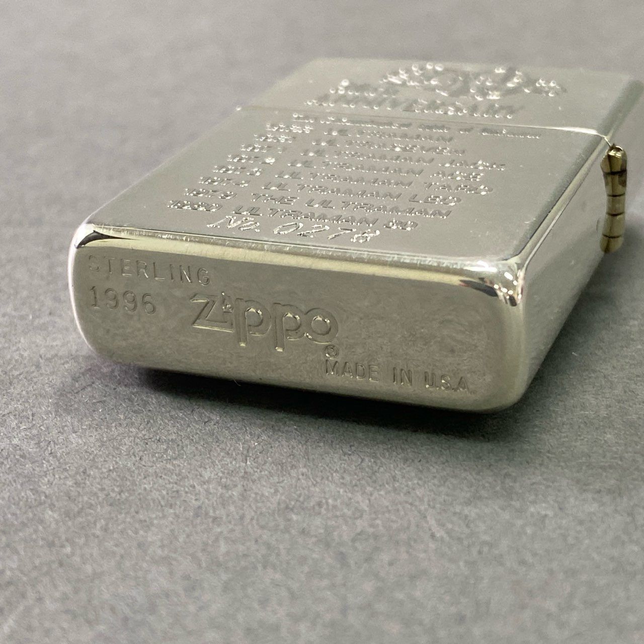 5f11 《希少》 ZIPPO ジッポ ウルトラマン 30周年 限定品 純銀 