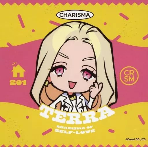 中古】キャラカード テラ(ミニキャラ) スクエアブロマイド 「祝2