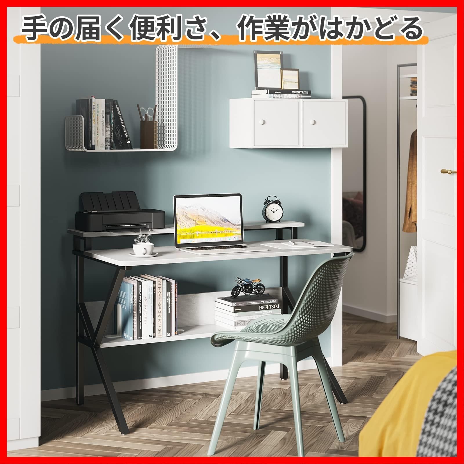 送料無料】KKL パソコンデスク モニター台付き 幅100cm×奥行60cm 机 pc