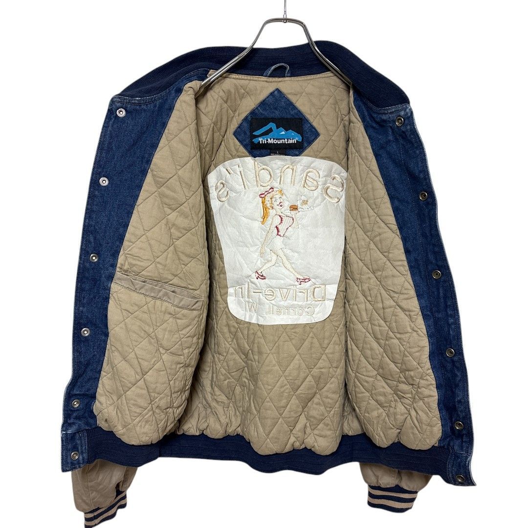 TRI-MOUNTAIN】 US企業ロゴ刺繍 デニムスタジャン S-2432 - メルカリ
