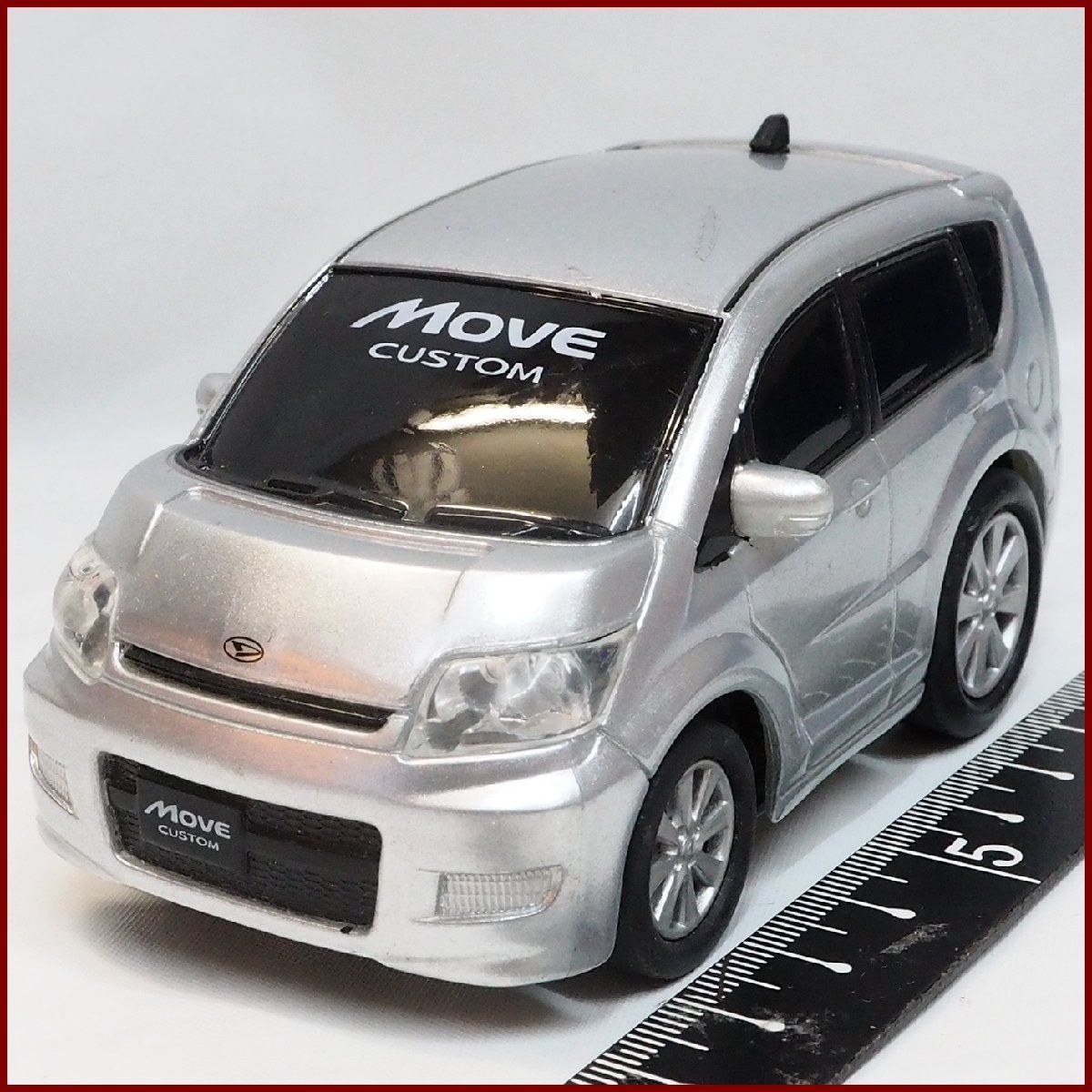 ドライブタウン【ダイハツ ムーブ カスタム銀色シルバー DAIHATSU MOVE CUSTOM】プルバックカー プルバックミニカー□マルカ【中古】送料込  - メルカリ