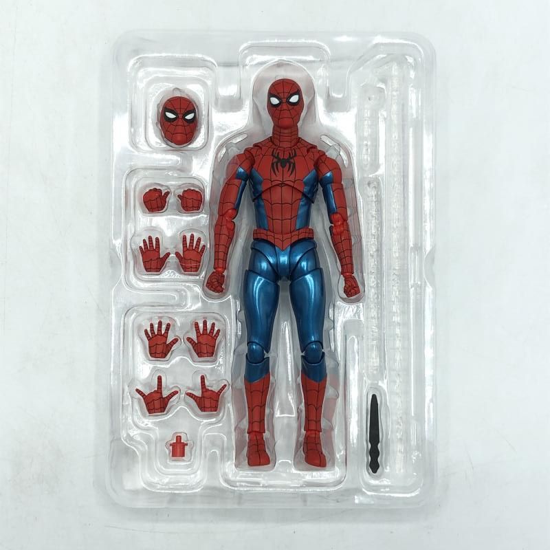 【中古】開封)S.H.Figuarts スパイダーマン (ニューレッド＆ブルースーツ)[10]