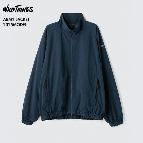 ［2025春の新作］WILD THINGS ワイルドシングス WT251-18 アーミージャケット ARMY JACKET CORDURAナイロン 24年即完売モデル AFNAVY M