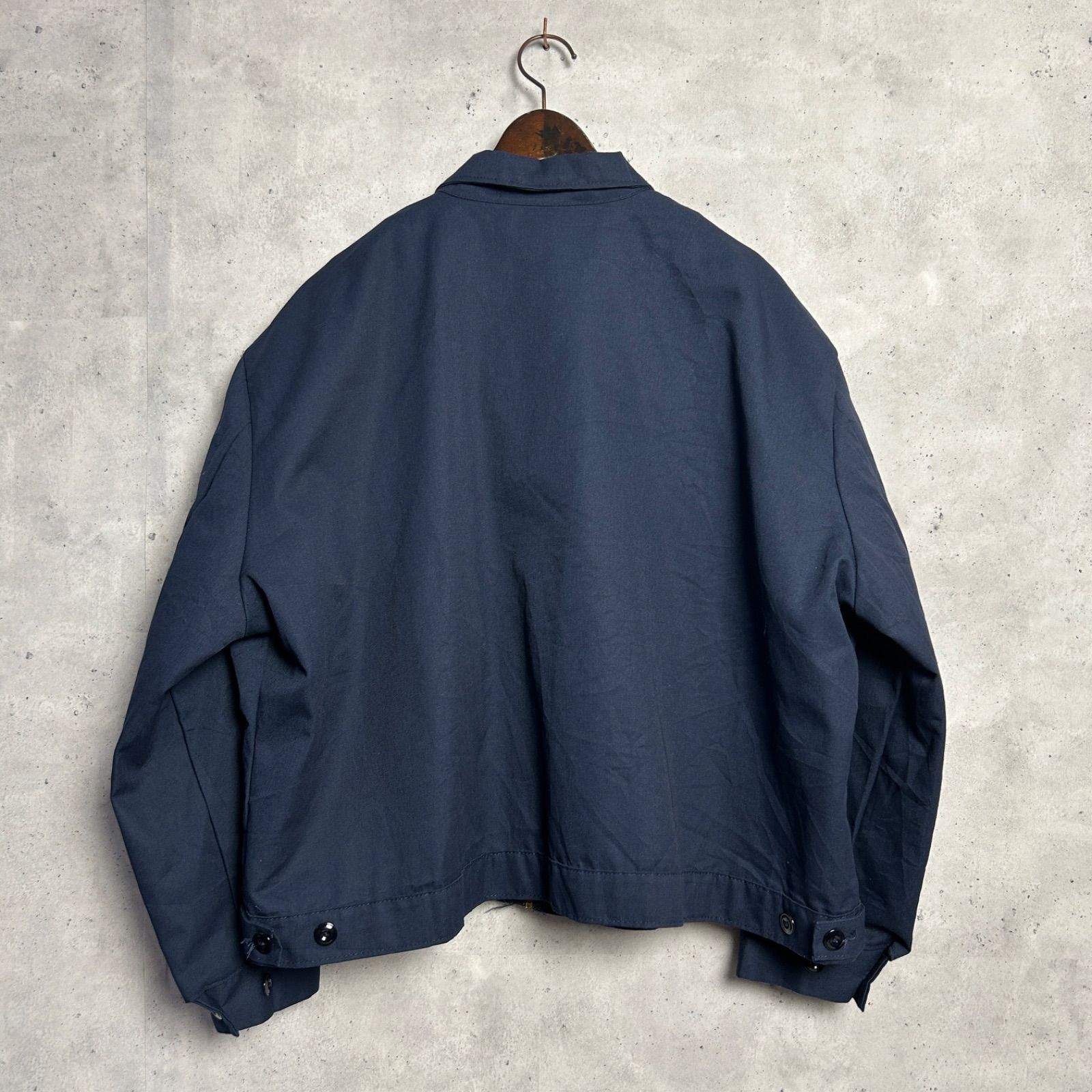 60s 70s RED KAP ワークジャケット キルティングライナー TALONセミオートマチック 古着