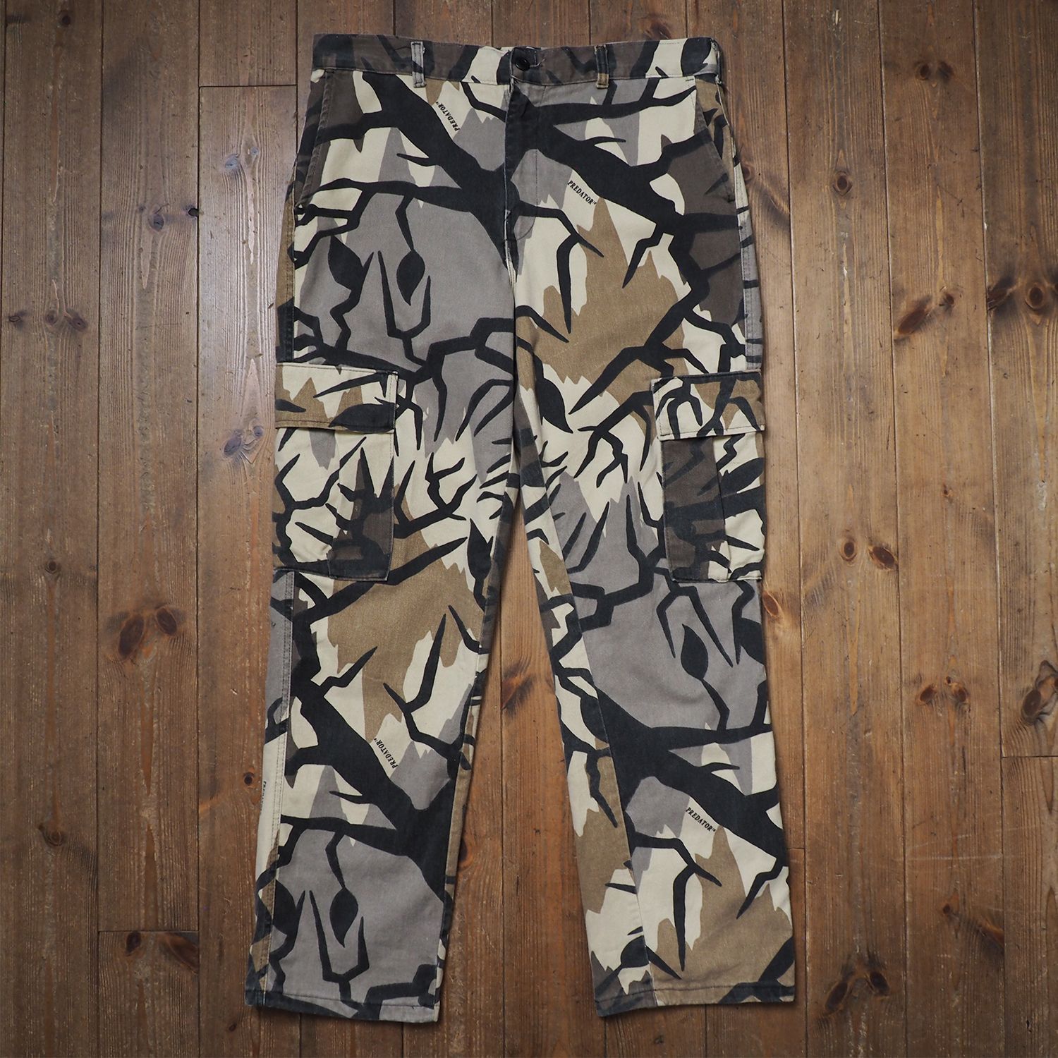80s 90s プレデターカモ カーゴパンツ パンツ アメリカ製 usa製