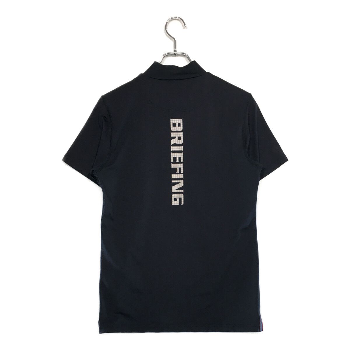 BRIEFING - coco 中古 ブリーフィング BRIEFING メンズ 半袖シャツ M 紺系 ネイビー モックネック タイダイ柄 中古 メンズ ブリーフィング BRIEFING 半袖シャツ S 紺 ネイビー
