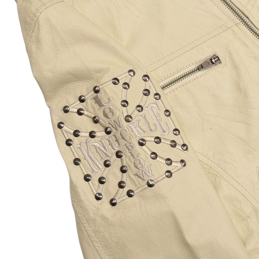 ローブロウナックル ライダース ジャケット 本革 シングル レザー