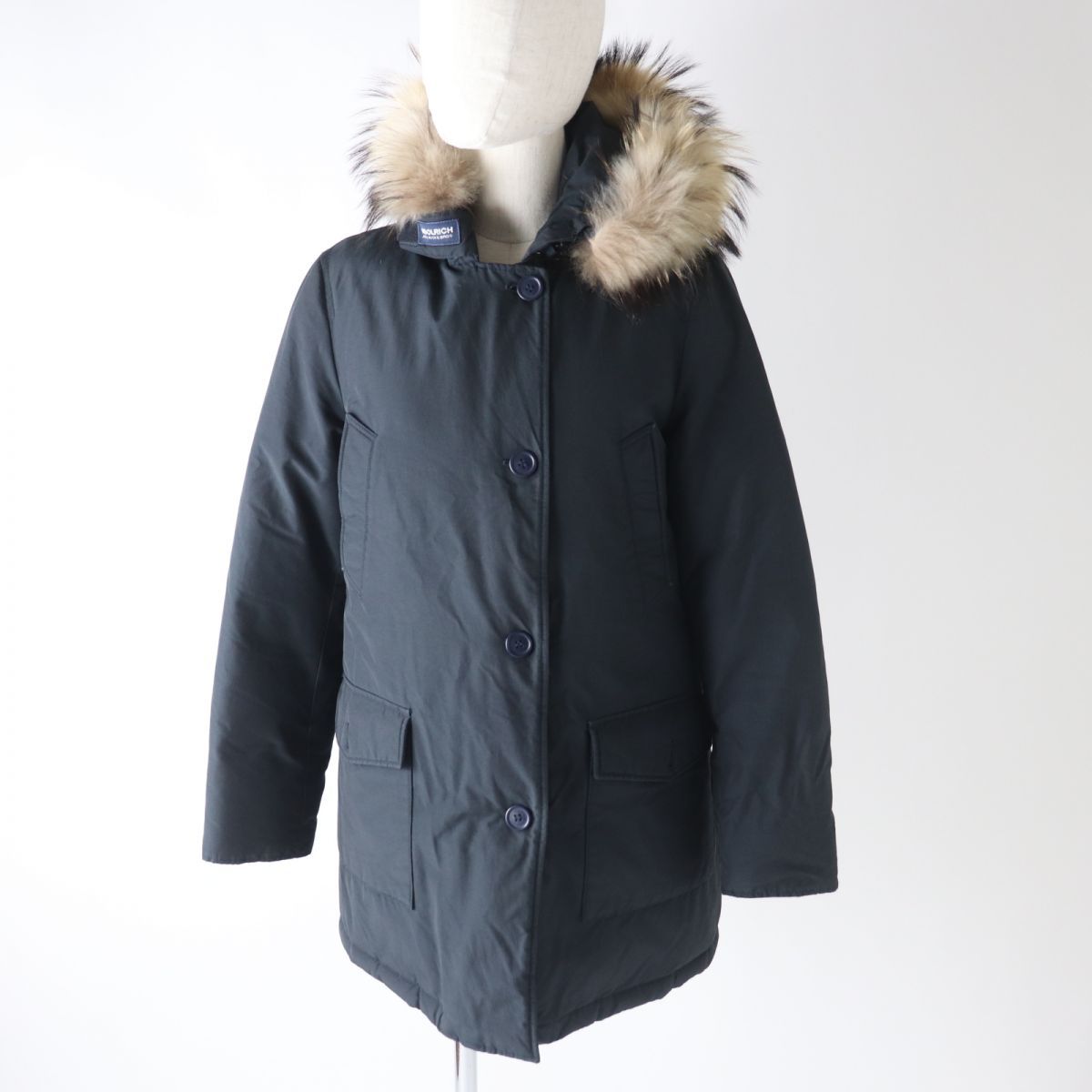 美品☆正規品 WOOLRICH ウールリッチ 1502250 ARCTIC PARKA 60/40 アークティックパーカ ファー・フード付 ダウンコート  ネイビー 紺 S - メルカリ