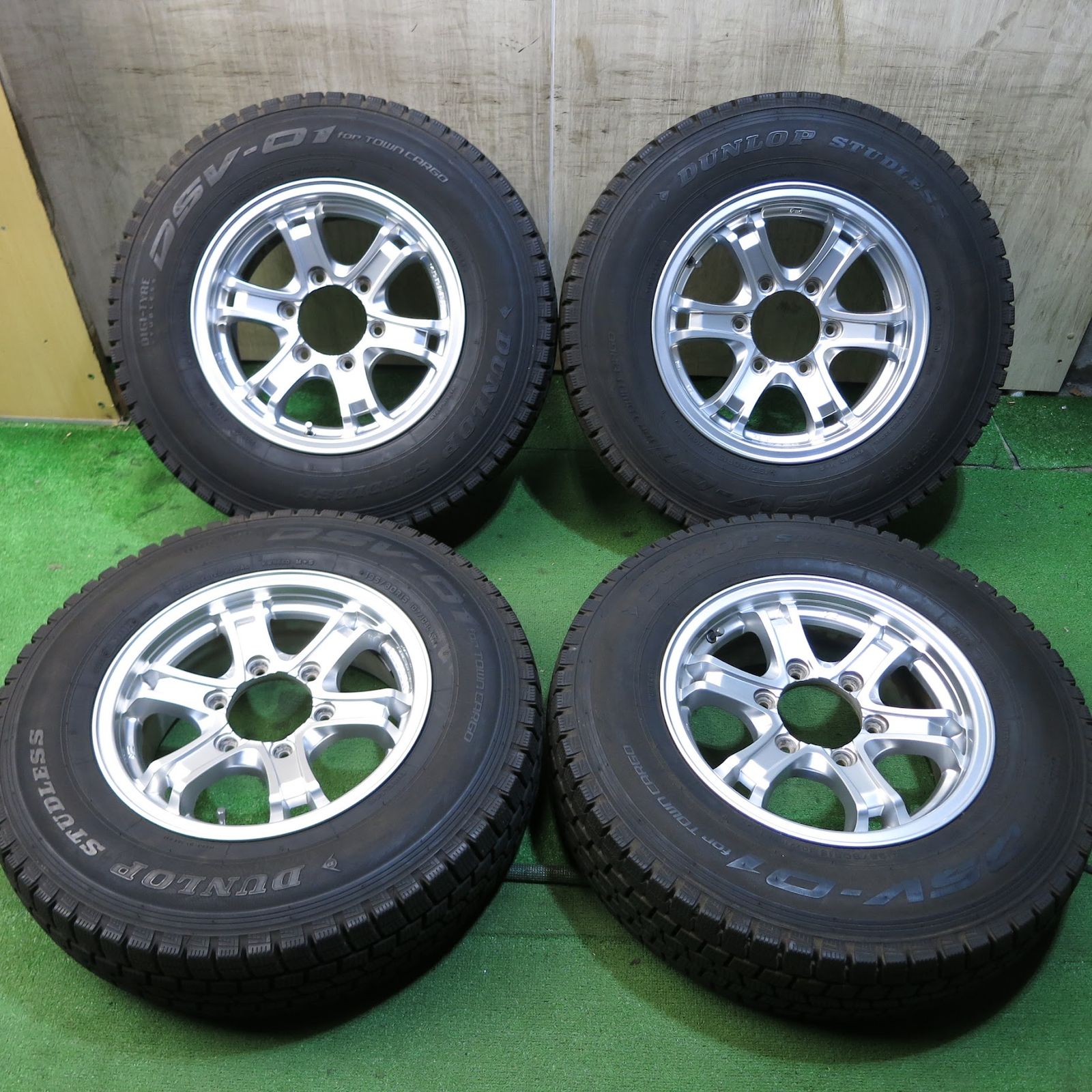 送料無料]4本価格☆ハイエース 等 weds キーラー 195/80R15 107