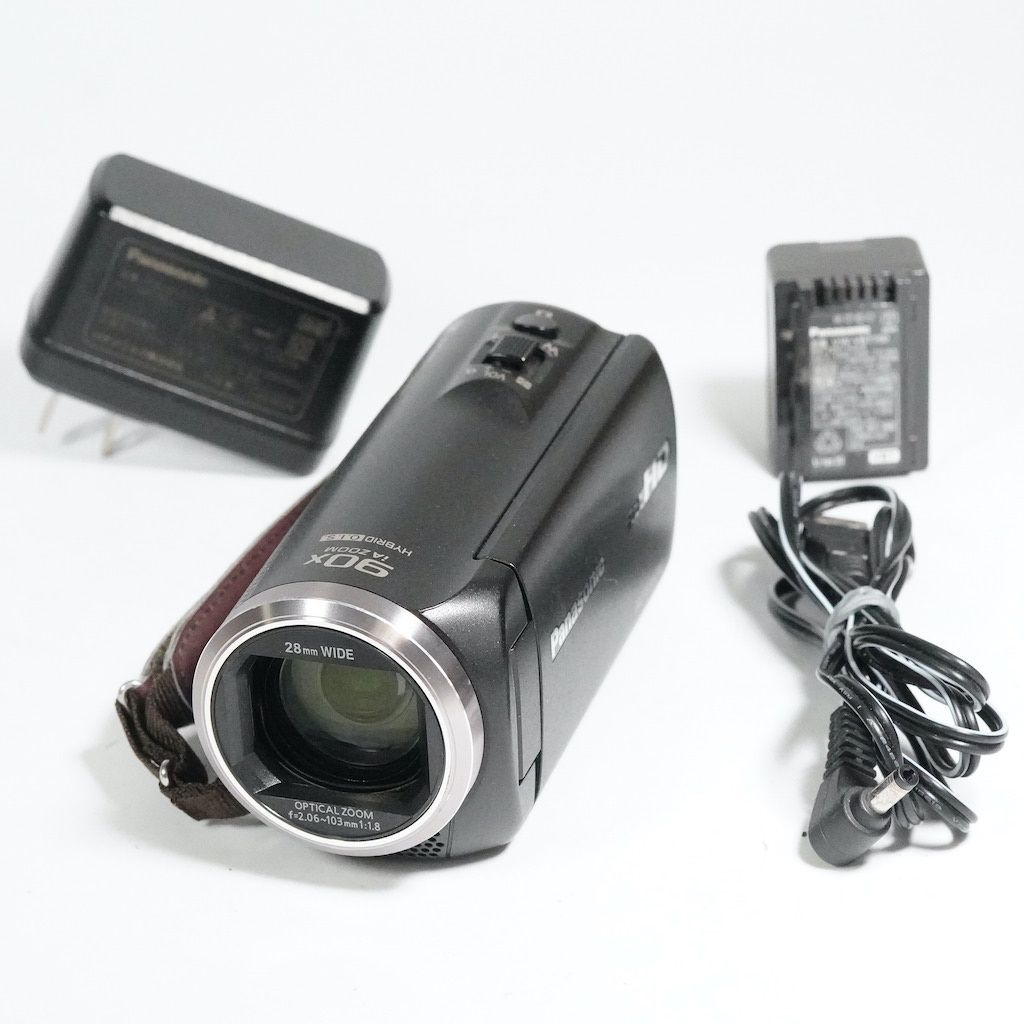 Panasonic パナソニック HC-V360M ブラック 動作OK 返金保証 /1838