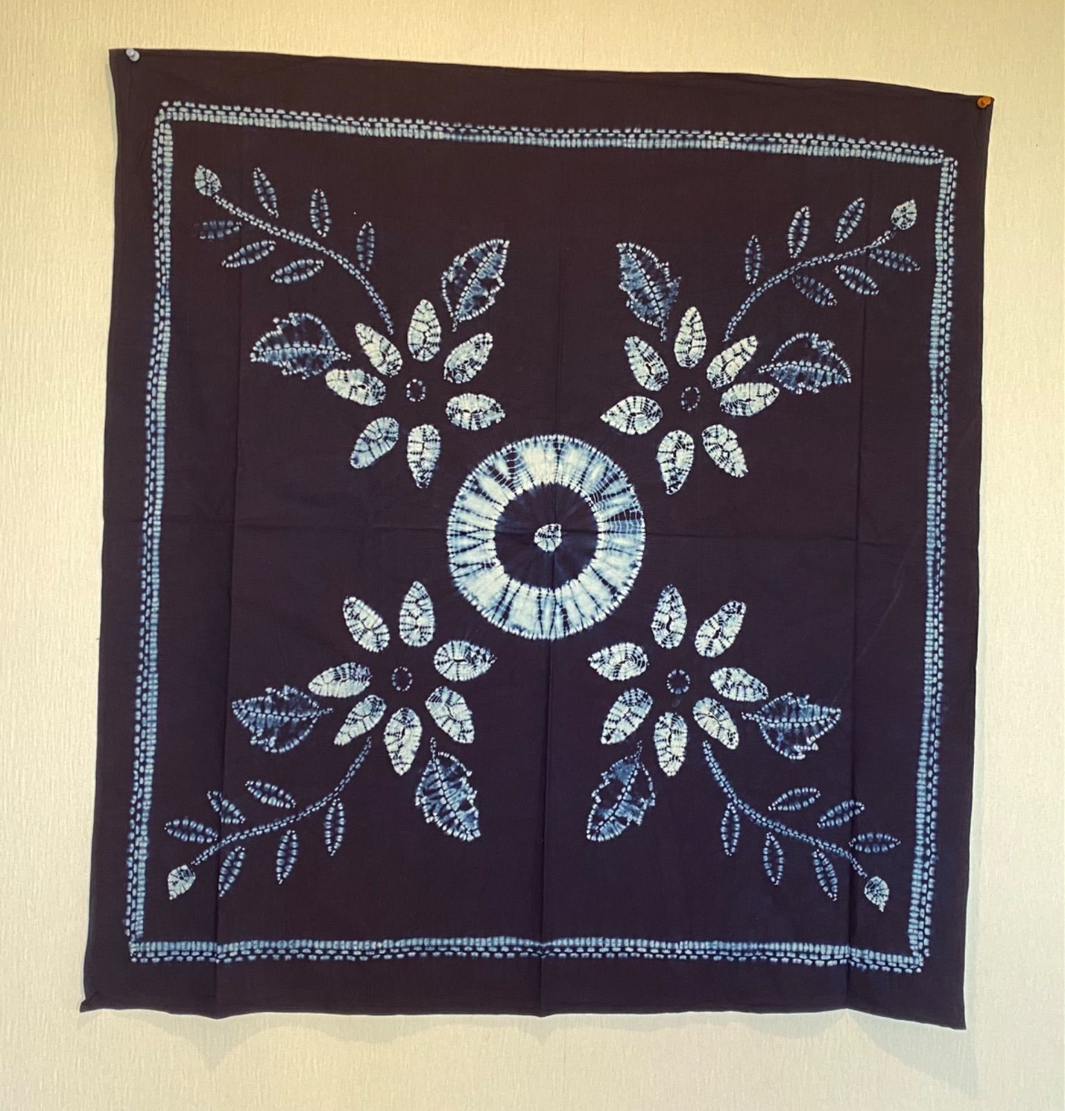 綿貫宏介 藍染 テーブルクロス マルチクロス 綿100％ 【公式通販】