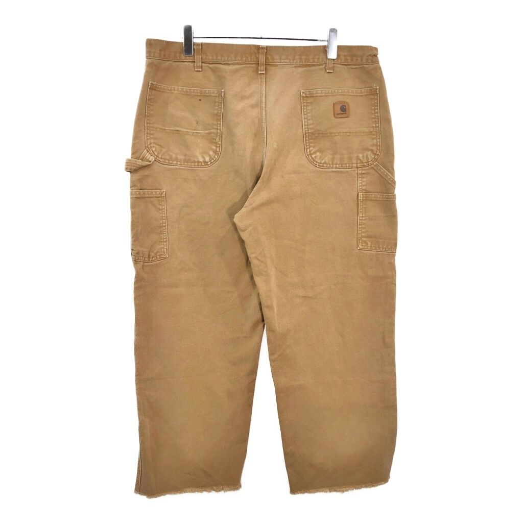 Carhartt カーハート ダック ペインターパンツ 大きいサイズ ブラウン メンズ W 40 L 30 古着 V 6406