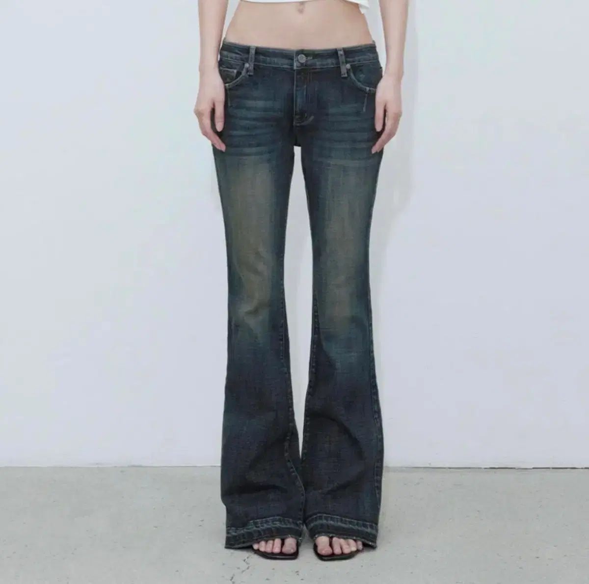 BOHEMSEO ボヘミアンソウル VINTAGE BLUE BOOTCUT JEANS VINTA