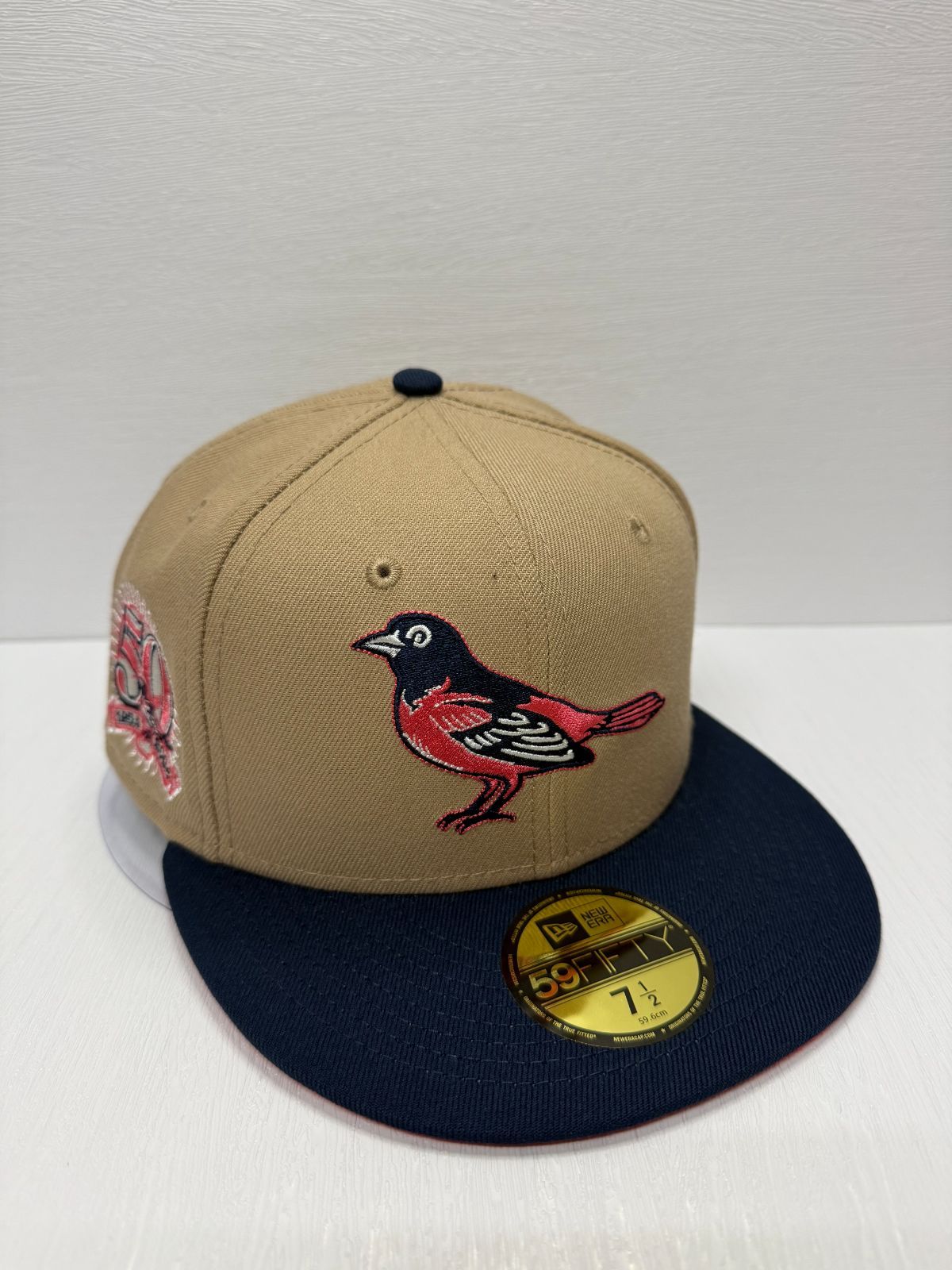 Newera ボルチモアオリオールズ 50thアニバーサリー 59fifty フィッティドキャップ ツートン