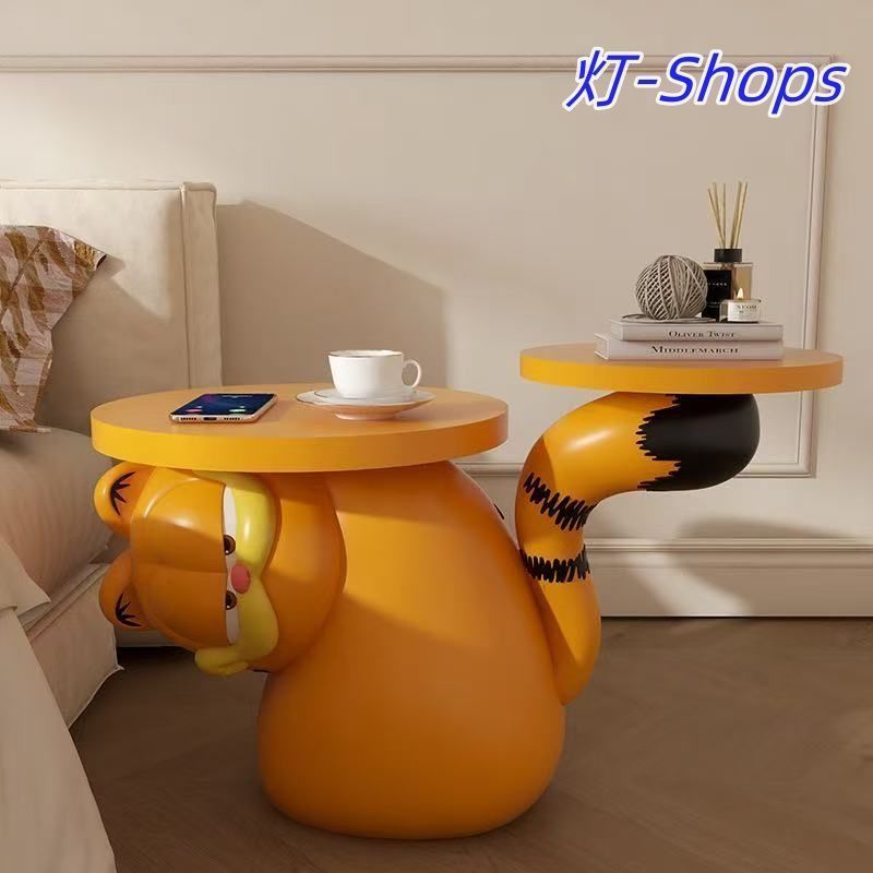 ドーベルマン サイドテーブル サングラスをつけた可愛い犬 オブジェ