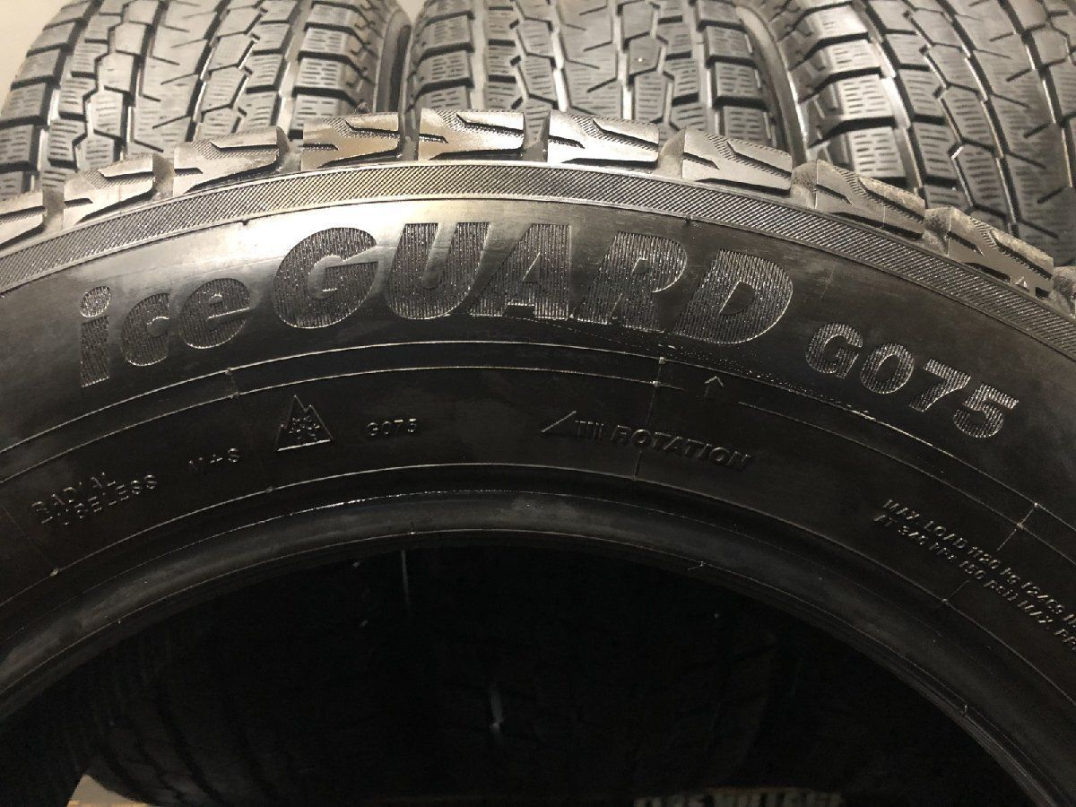 YOKOHAMA ice GUARD G075 255/60R18 18インチ スタッドレス 4本  